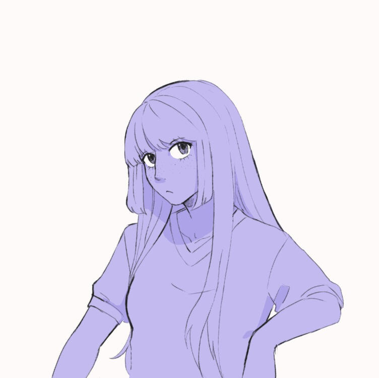flat color