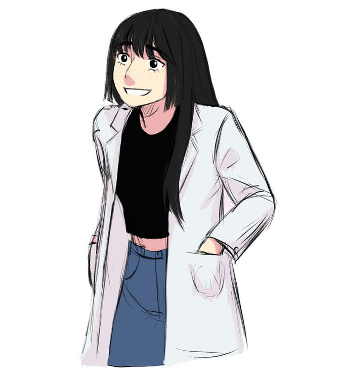 simple sketch w simple color